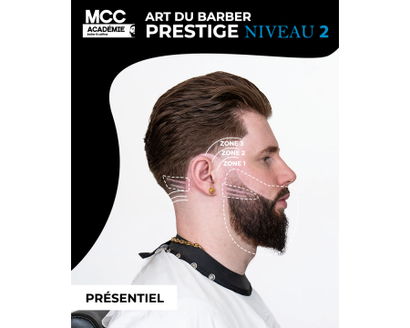 Art du Barber - Prestige NIVEAU 2 - 100% FINANÇABLE