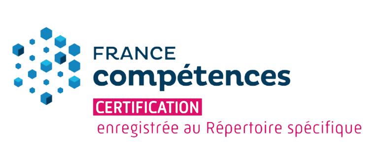 Logo france compétence rncp formation coiffeur homme